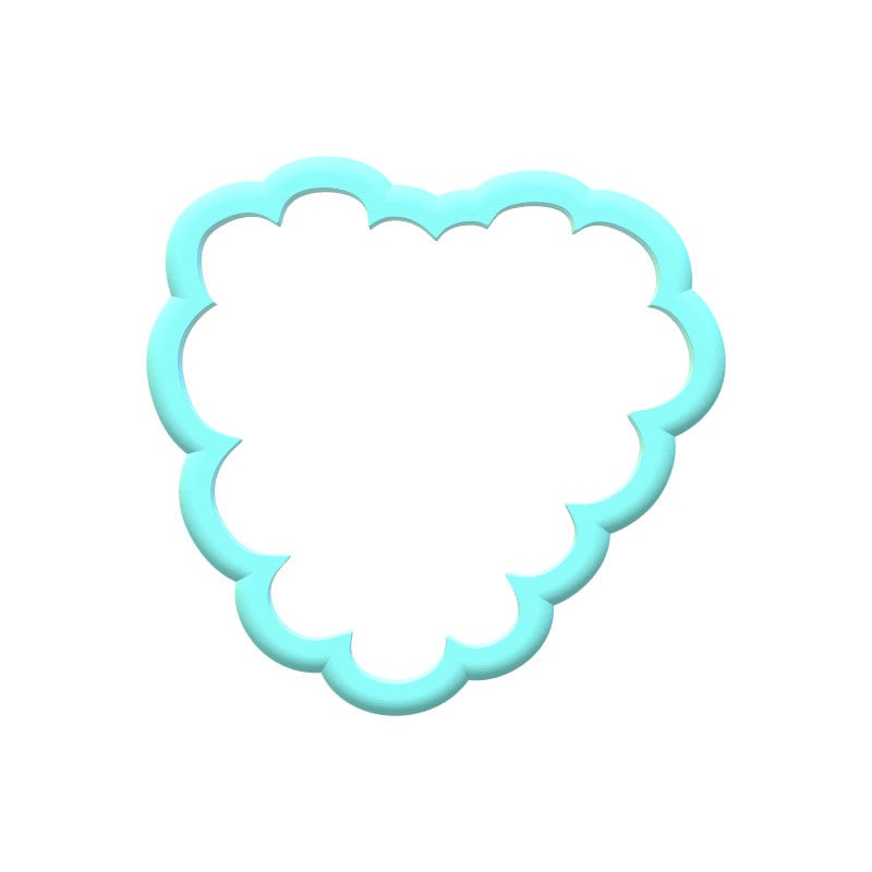 Scalloped Heart Cookie Cutter