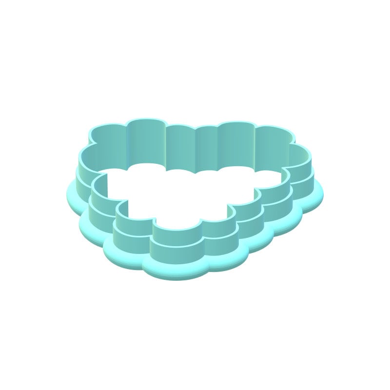 Scalloped Heart Cookie Cutter