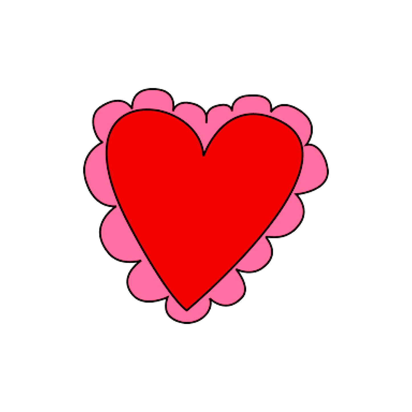 Scalloped Heart Cookie Cutter