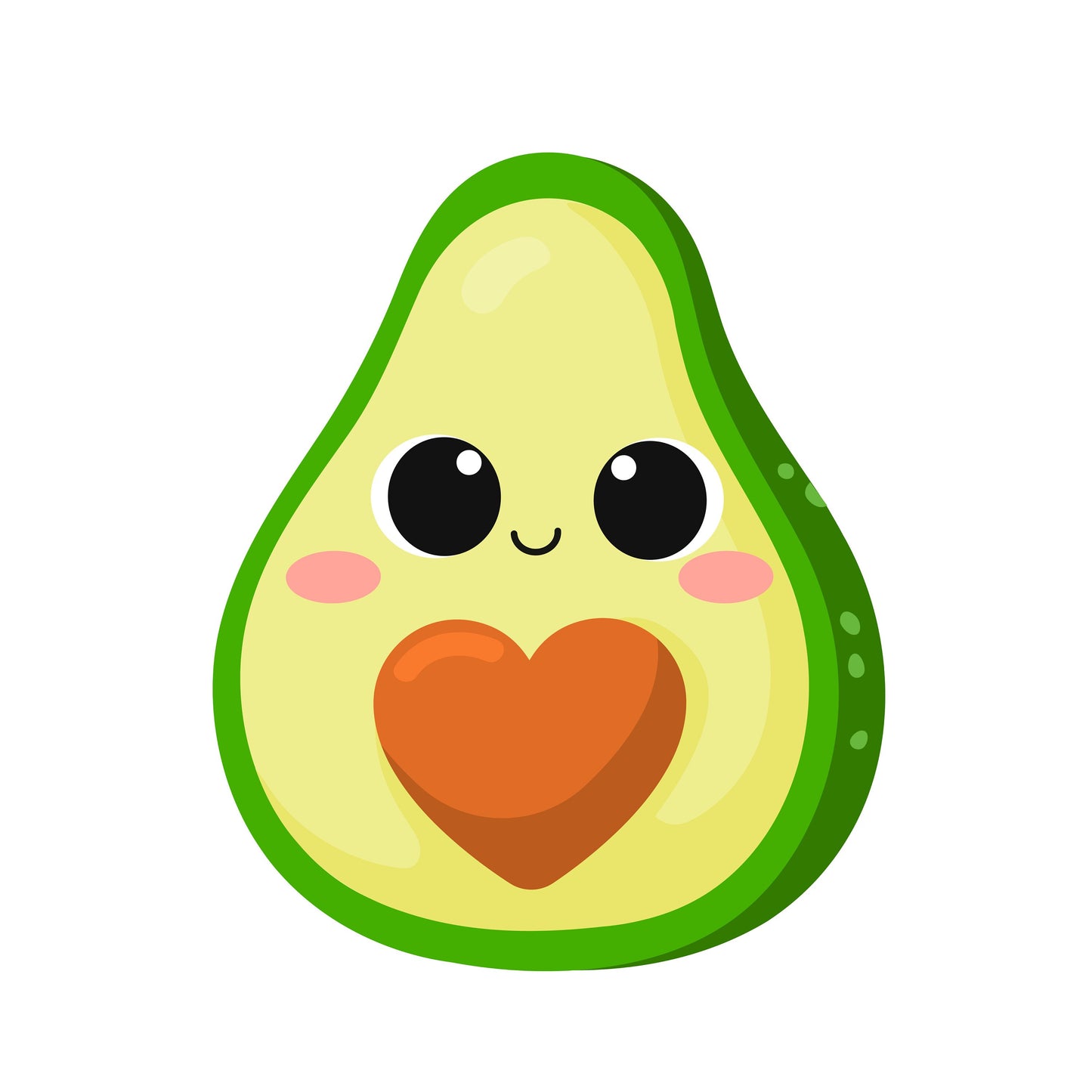 Avocado 3d printed Cookie Cutter.