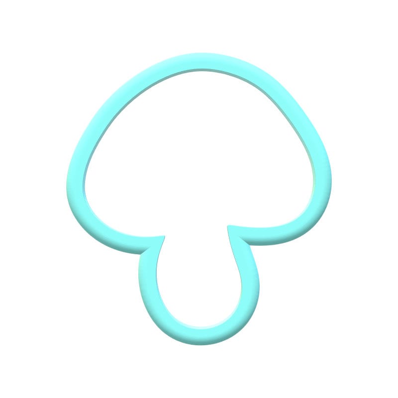 Mushroom Cookie Cutter | STL File