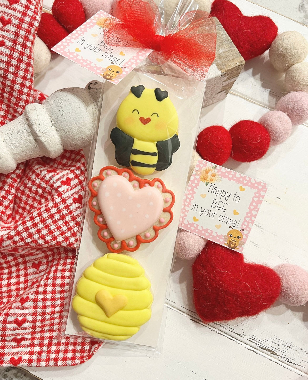 Bee 3d printed Cookie Cutter Set.