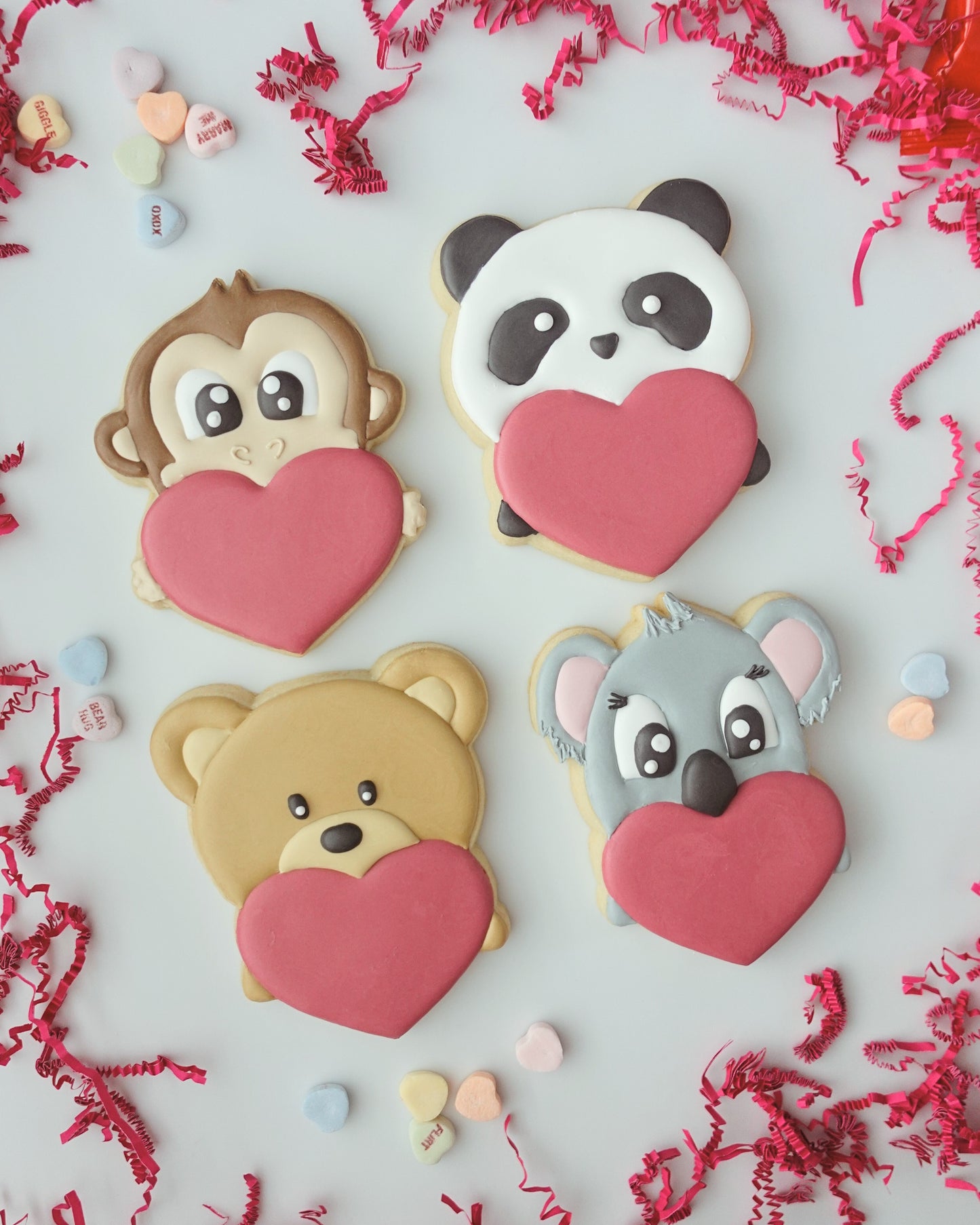 Animal Hearts Cookie Cutters