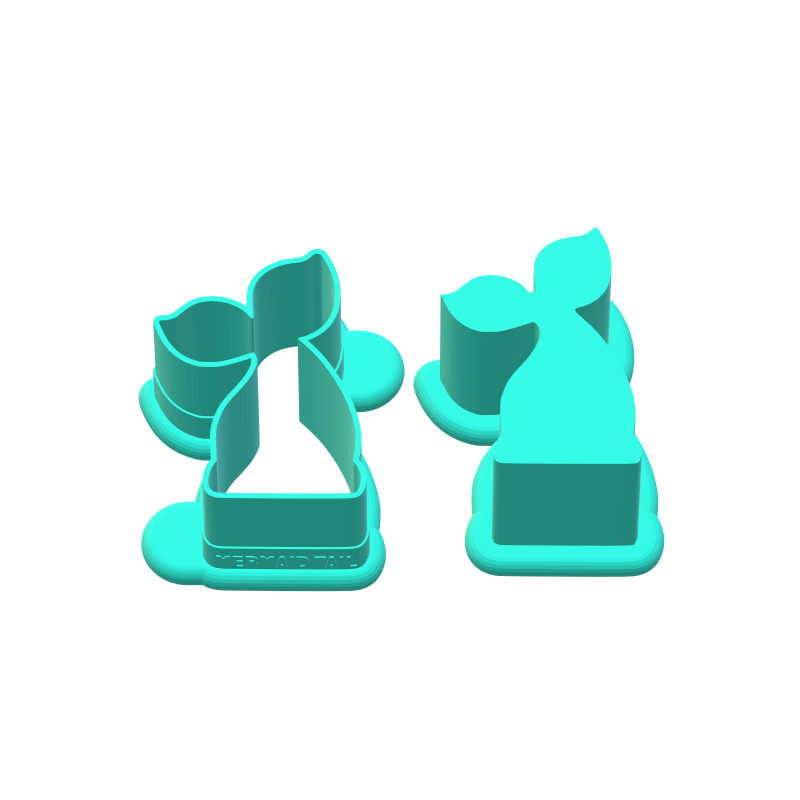 Mermaid Tail Cake Pop Mold | Deluxe Cutter, Popper