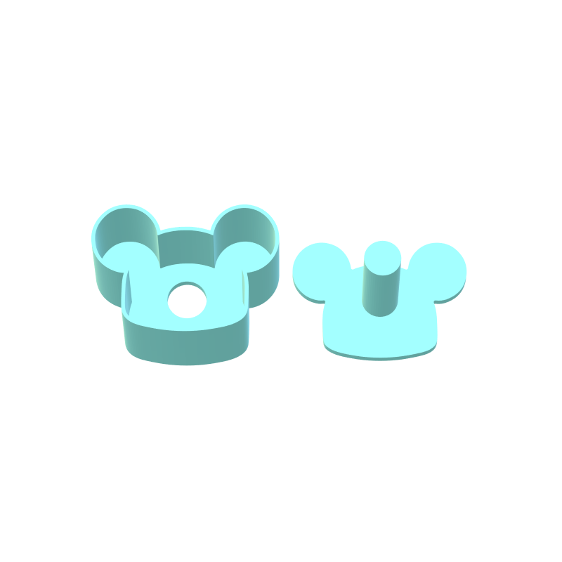 Mouse Hat Cake Pop Mold | Digital Download STL File