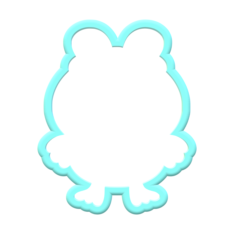 Easter Chicks Cookie Cutter | STL File