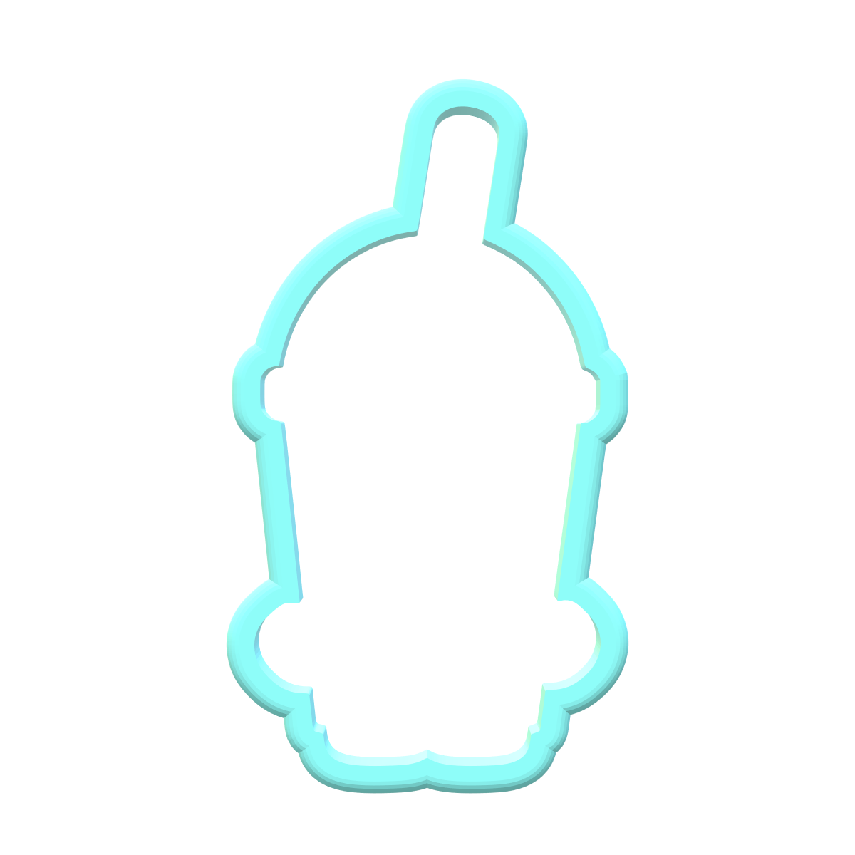 Valentines Frappuccino Cutie Cookie Cutters | Digital Download STL Files