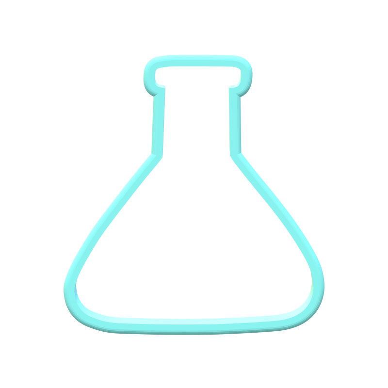 Lab Beacon Cookie Cutter | STL File
