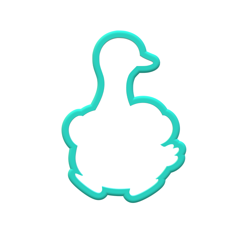 Love Goose Cookie Cutters