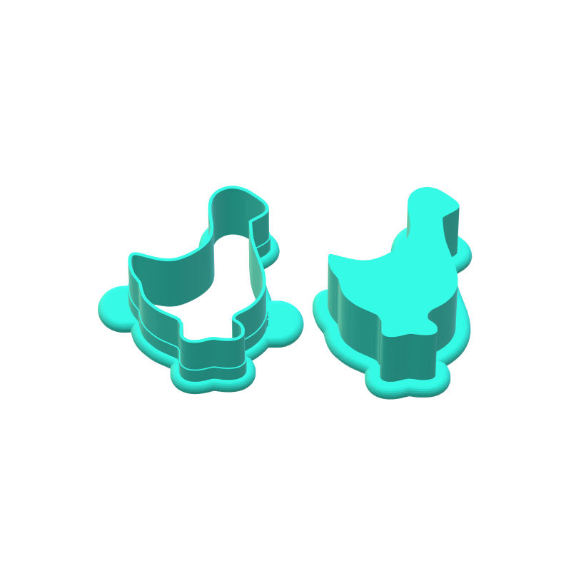 Goose Cake Pop Mold |Deluxe Cutter, Popper, and Tray Option