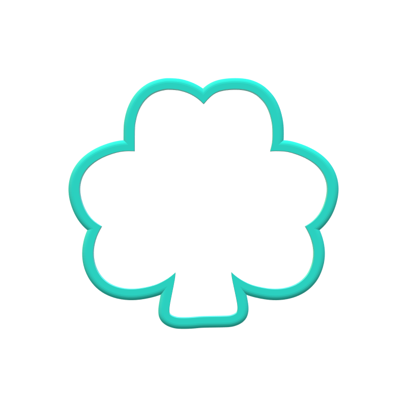 Shamrock Cookie Cutters | Digital Download STL Files