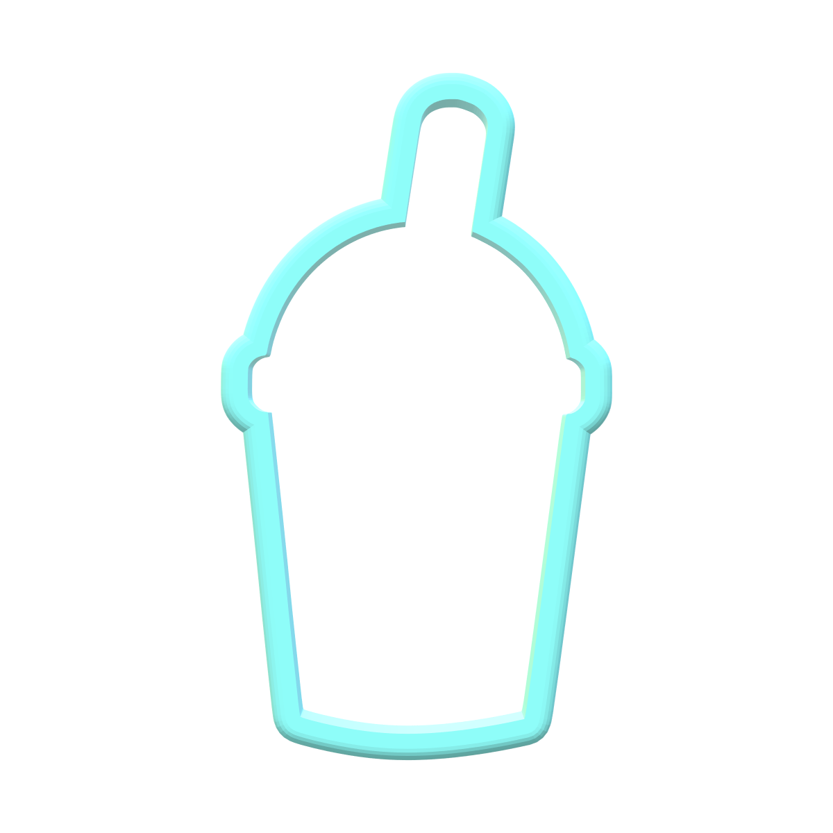 Valentines Frappuccino Cookie Cutters | Digital Download STL Files