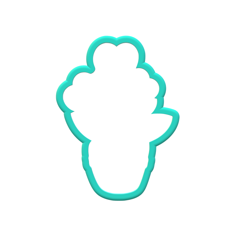 Heart Plant Cookie Cutters | Digital Download STL Files