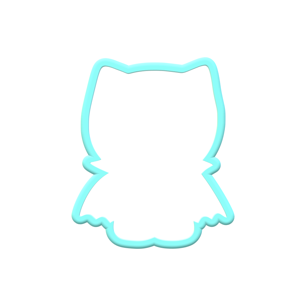 Kitty Vampire Cookie Cutters | STL File