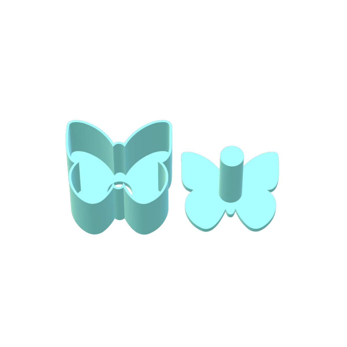 Butterfly Cake Pop Mold | Digital Download STL File