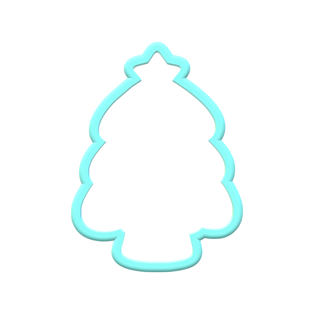 Christmas Tree Cookie Cutters | STL File