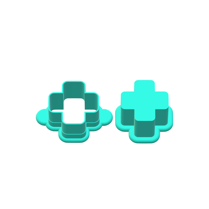 Nurse Cross Cake Pop Mold |Deluxe Cutter, Popper, and Tray Option