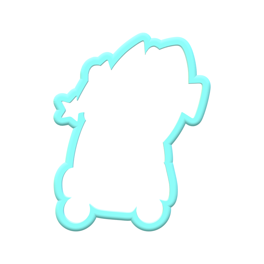 Coupe Car With Tree Cookie Cutters | Digital Download STL Files