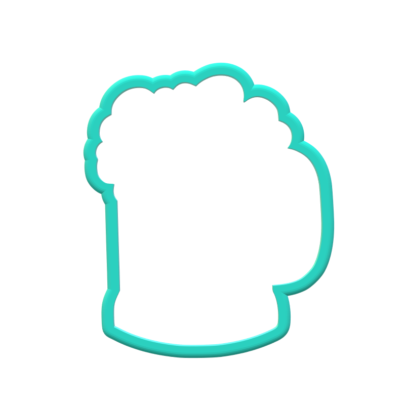 Beer Mug Cookie Cutters | Digital Download STL Files