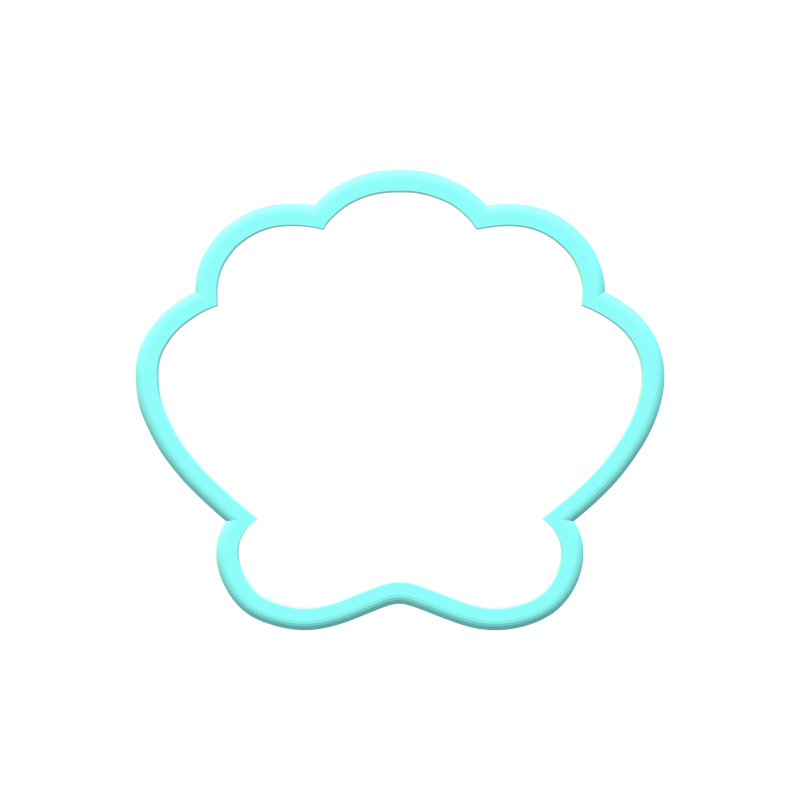 Seashell Cookie Cutters | STL File