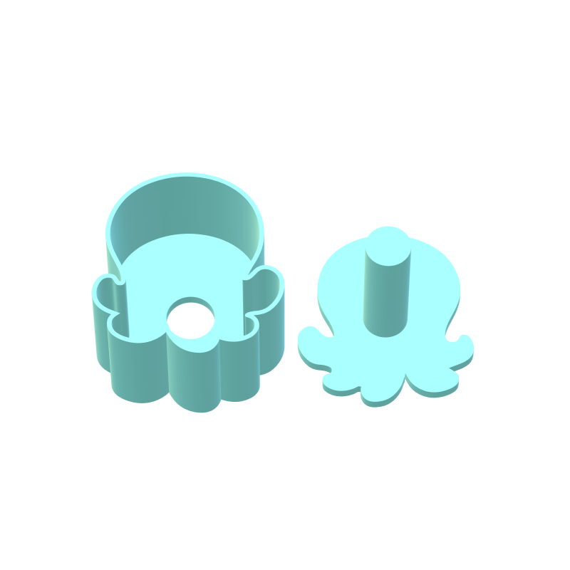 Octopus Cake Pop Mold | Single or Multi-popper