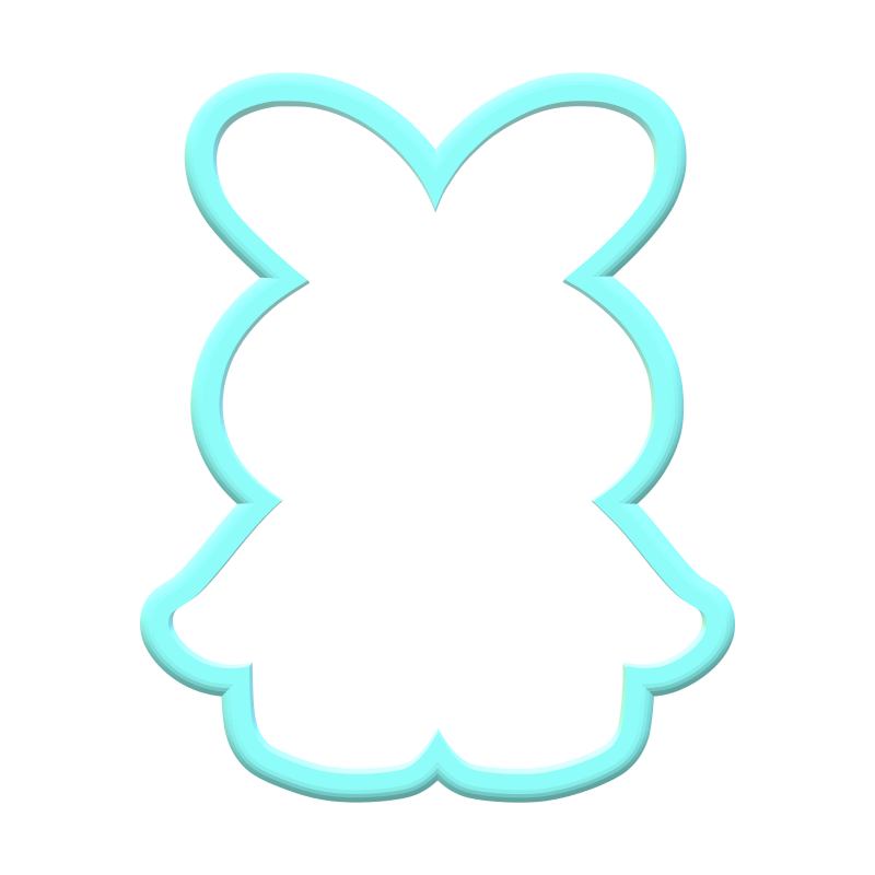 Bunny Cookie Cutter | STL File