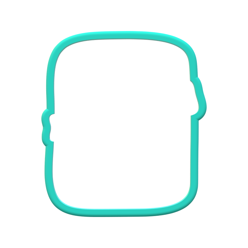 Chocolate Bar Cookie Cutters