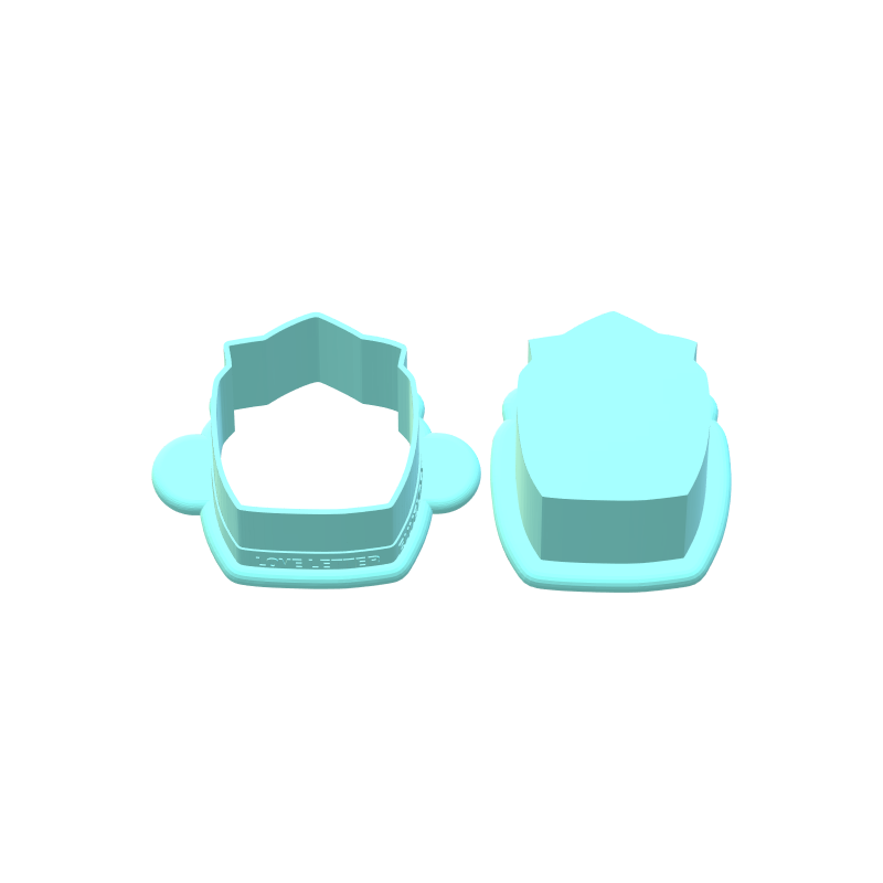 Valentines Love Letter Envelope Cake Pop Mold | Deluxe Cutter, Popper, and Tray Option