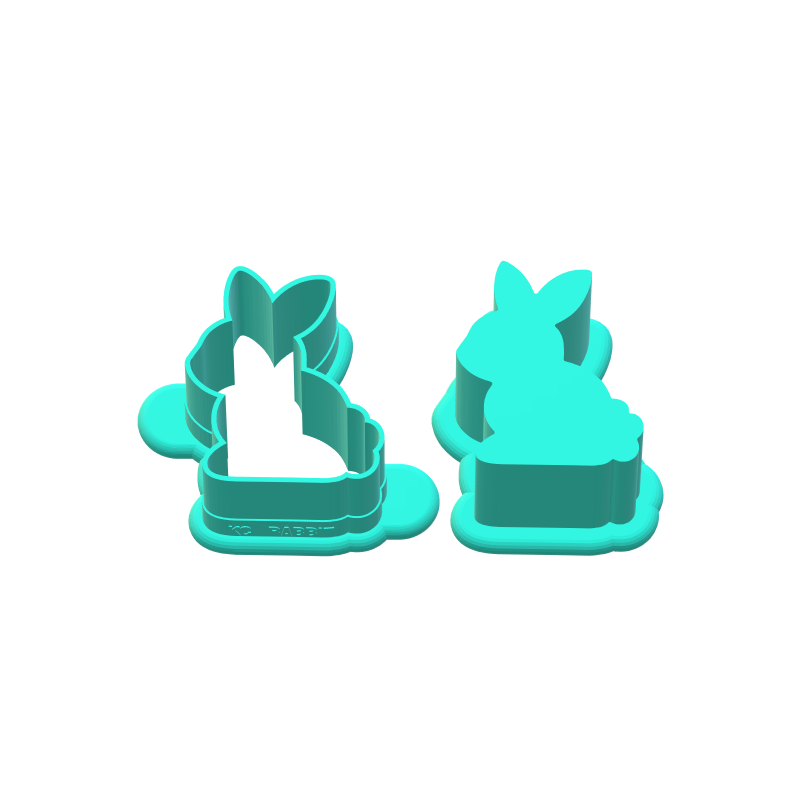 Rabbit Cake Pop Mold |Deluxe Cutter, Popper, and Tray Option