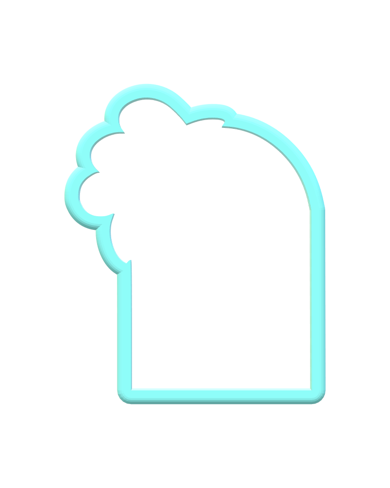 Fall Floral Plaque Cookie Cutters | Digital Download STL Files