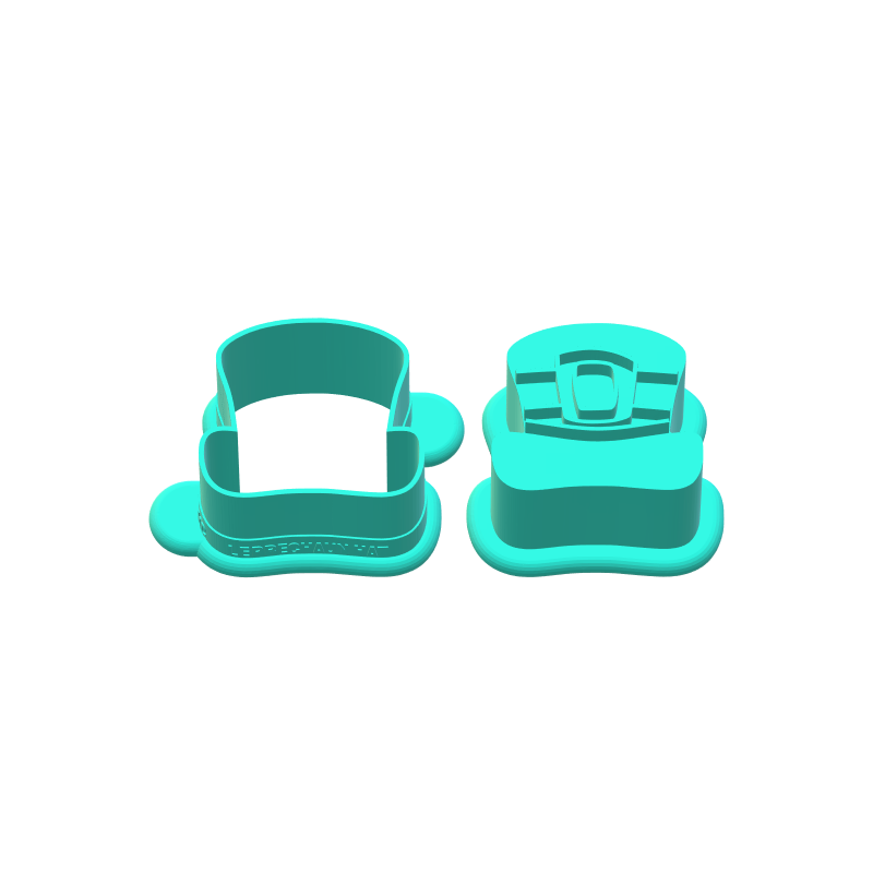 Leprechaun Hat Cake Pop Mold with Fondant cutter | Deluxe Cutter, Popper, and Tray Option