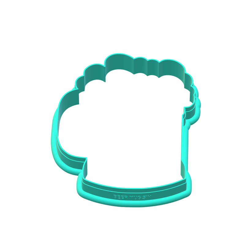 Beer Mug Cookie Cutters | Digital Download STL Files