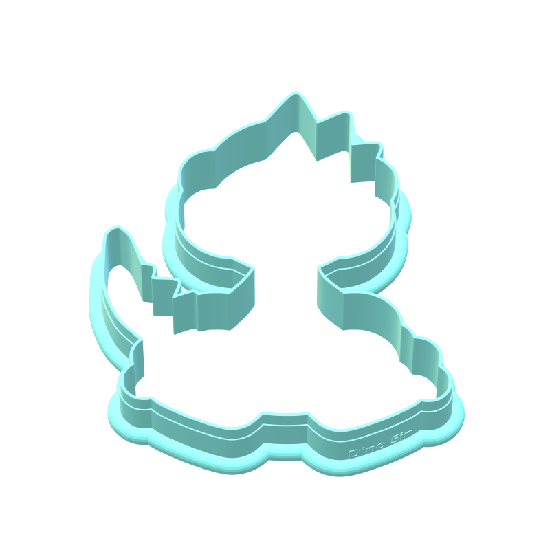 Valentines Dino Cookie Cutters | Digital Download STL Files