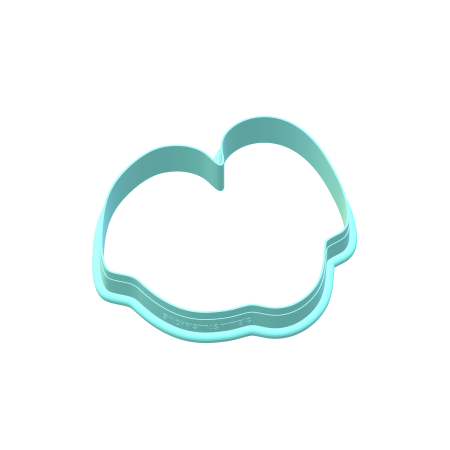 Christmas Mittens Cookie Cutters | Digital Download STL Files