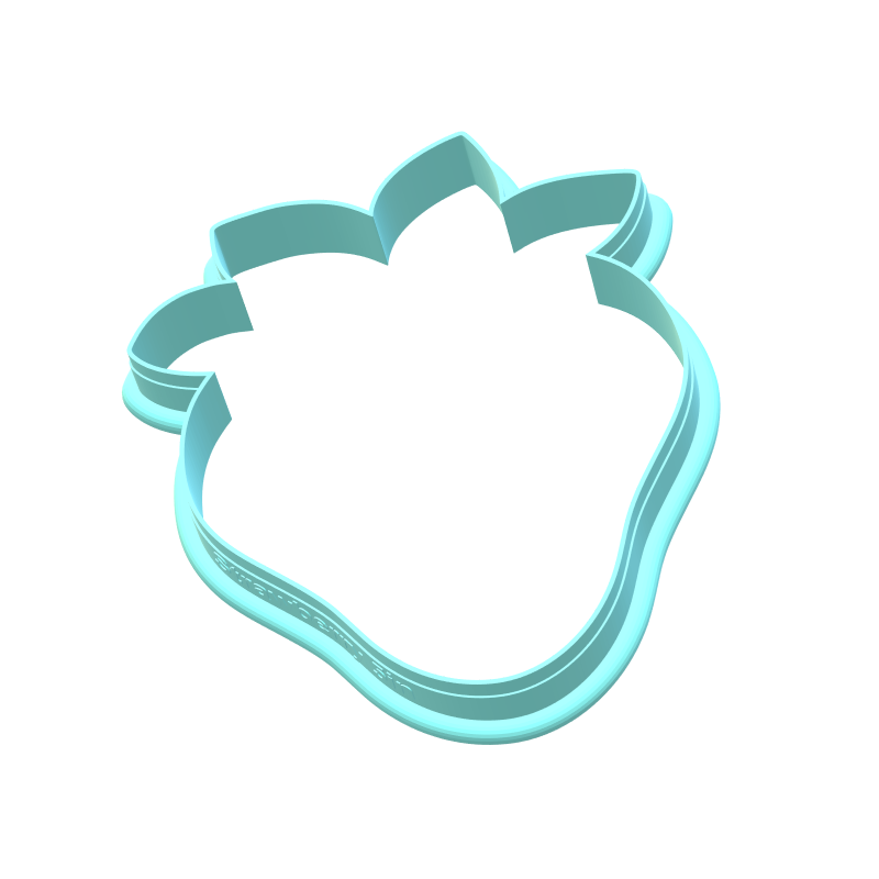 Strawberry Cookie Cutters | STL Files