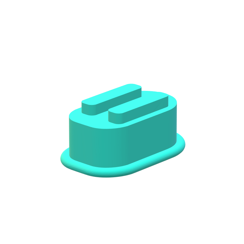 Cakesicle Mold with Filling Embosser | Medium 2.5in x 1.5in Cutter, Popper and Tray Options
