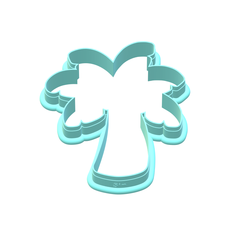 Palm Tree Cookie Cutters | STL File