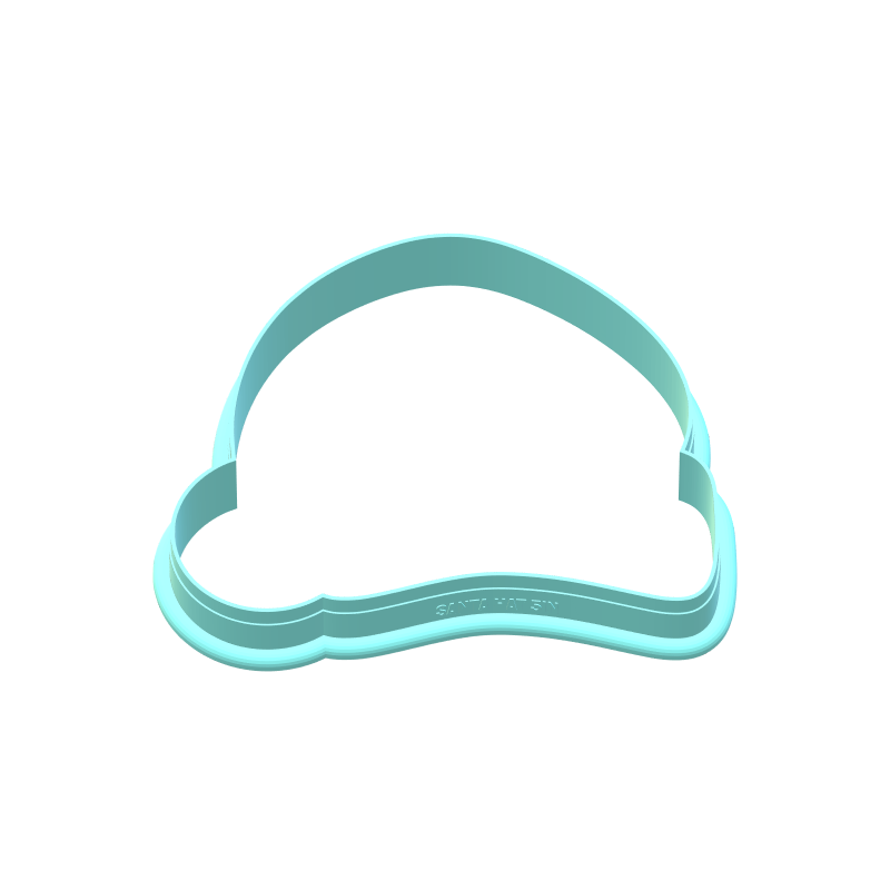 Christmas Santa Hat Cookie Cutters | Digital Download STL Files