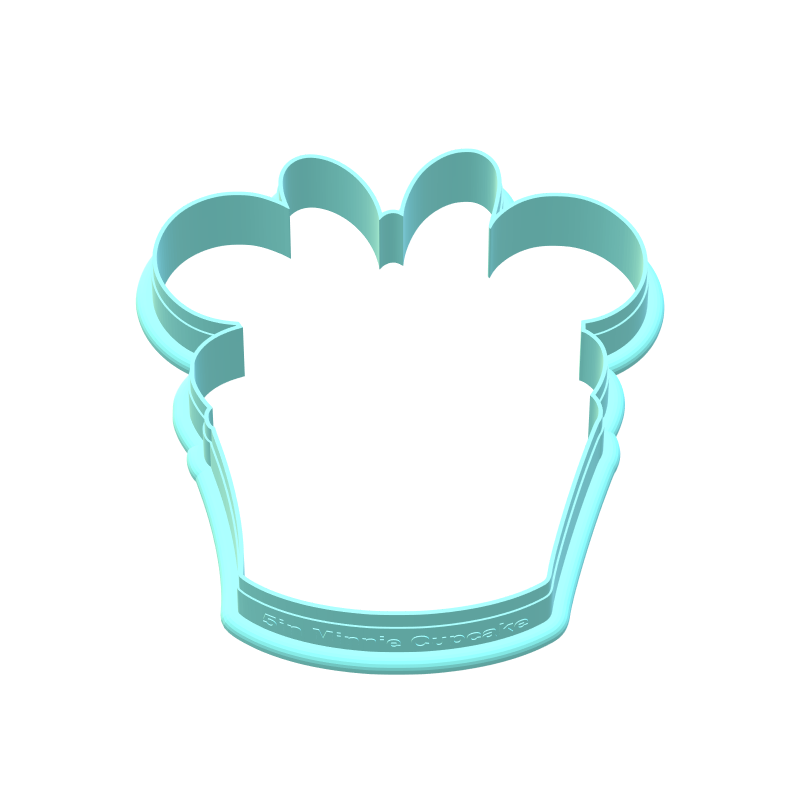 Minnie Cupcake Cookie Cutters | STL File