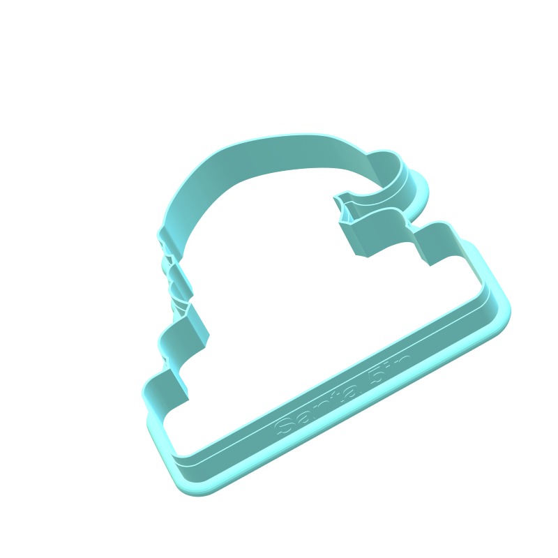 Santa Cookie Cutter | Kreative Cutters – Kreative Cutters INC