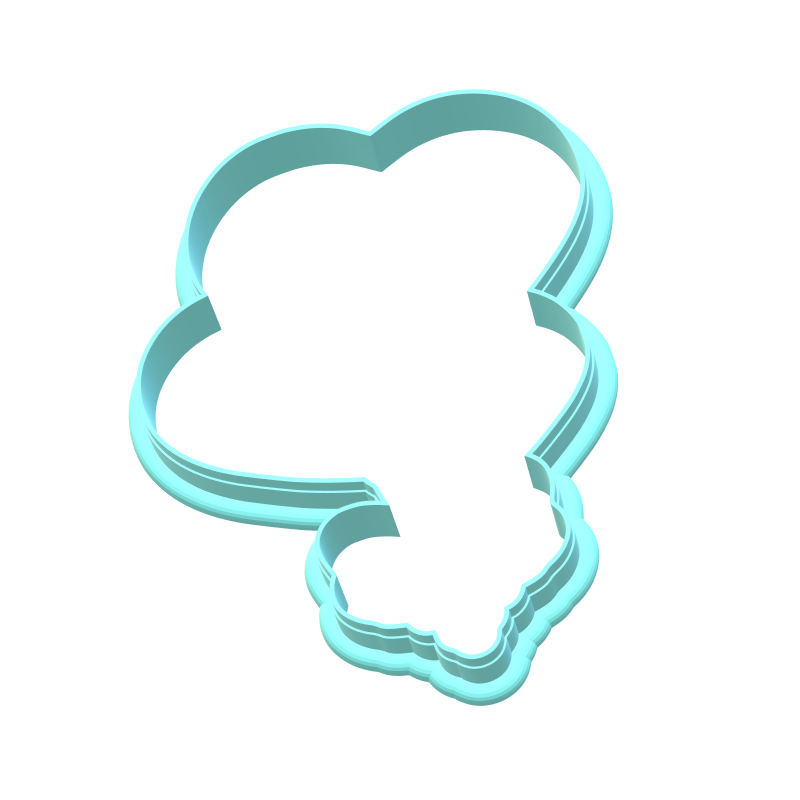 Heart Balloons Cookie Cutters