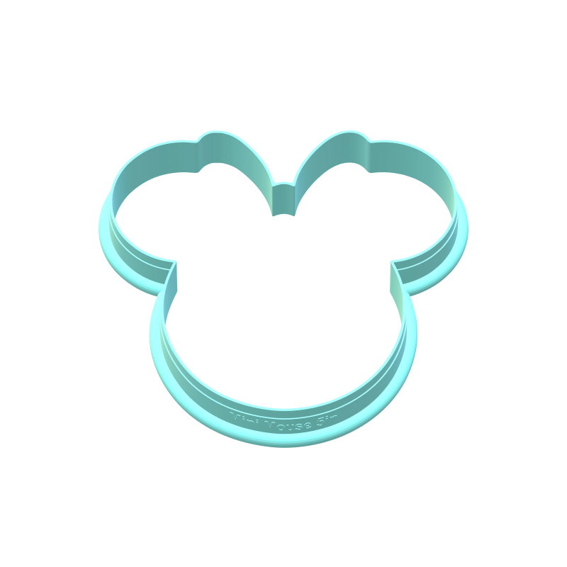 Girl Mouse Cookie Cutter | STL File