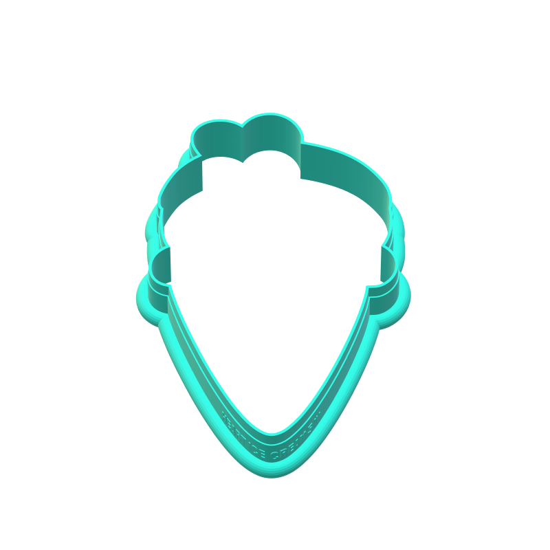 Heart Ice Cream Cookie Cutters