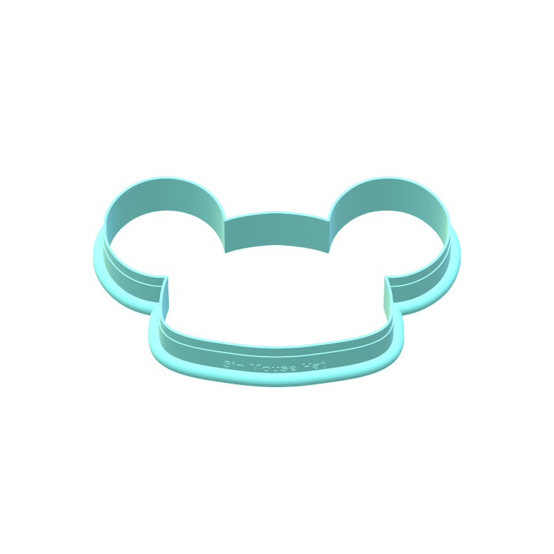 Mouse Hat Cookie Cutter | STL File