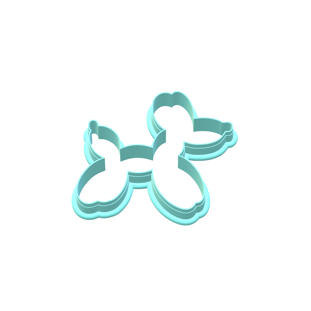 Balloon Dog Cookie Cutters | STL Files