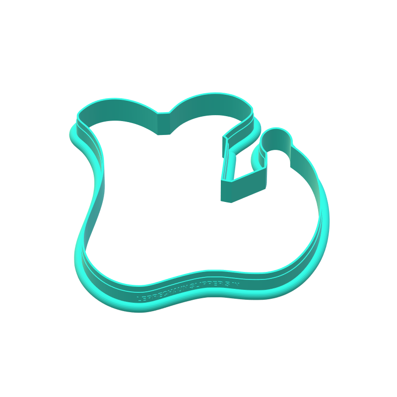 Leprechaun Slipper Cookie Cutters | Digital Download STL Files