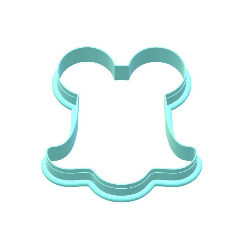 Halloween Mouse Ghost Cookie Cutters | STL File