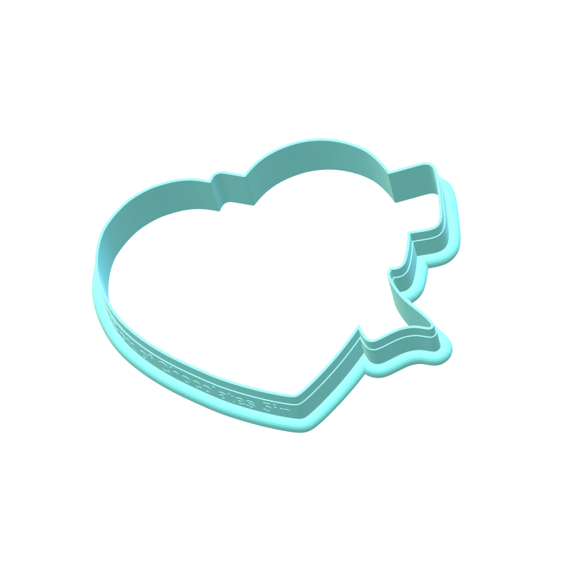 Heart Box of Chocolates Cookie Cutters | Standard & Imprint Cutters Included | STL Files