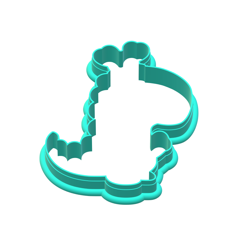 Valentine Dinosaur Cookie Cutters