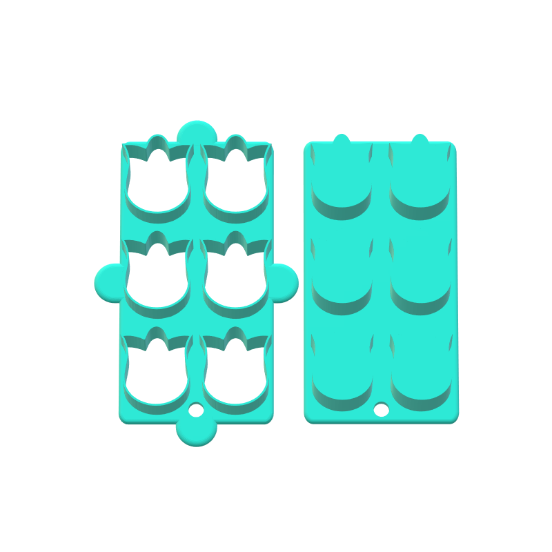 Tulip Cake Pop Mold | Deluxe Cutter, Popper, and Tray Option